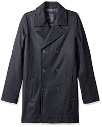 Tommy Hilfiger Men's Big/Tall Classic Peacoat