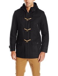 Nautica Men's Wool Melton Toggle Coat