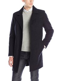 Kenneth Cole New York Men's Single Breasted Wool Walker