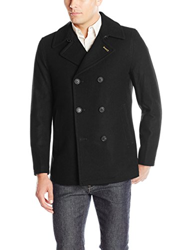 Lucky Brand Men's Ayer Double Breasted Wool Coat