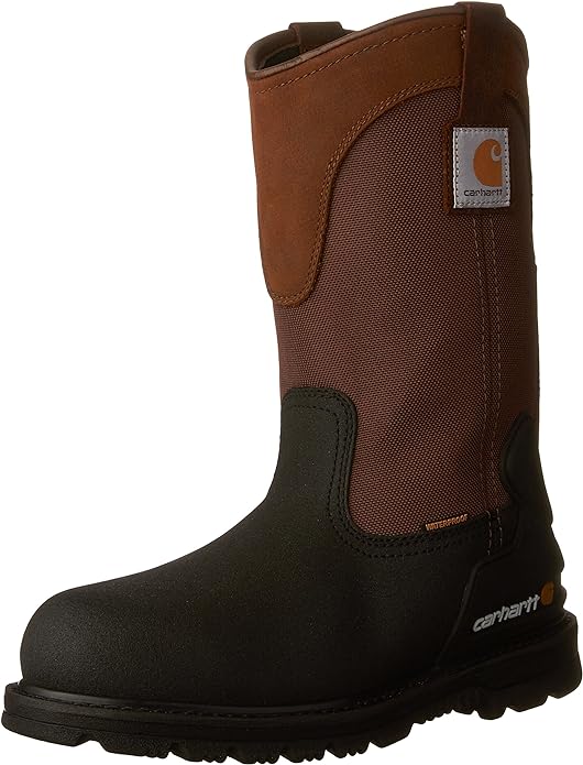 Carhartt Men's 11-Inch Waterproof Safety Toe Wellington