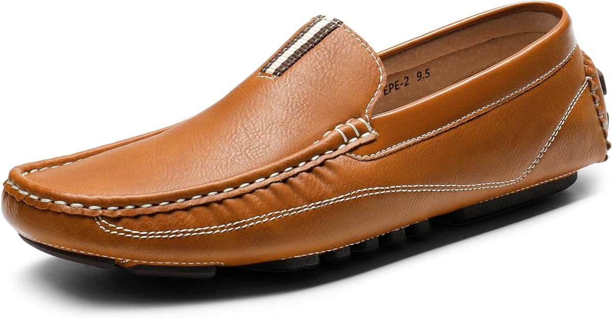 Bruno Marc Men's Driving Moccasins Penny Loafers