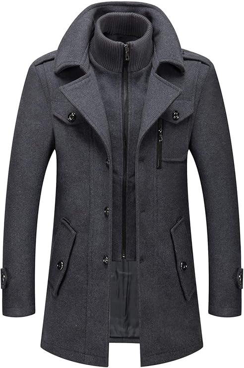 CHARTOU men peacoat