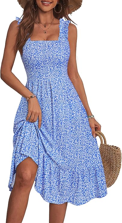 ZABERRY Womens Summer Midi Dress